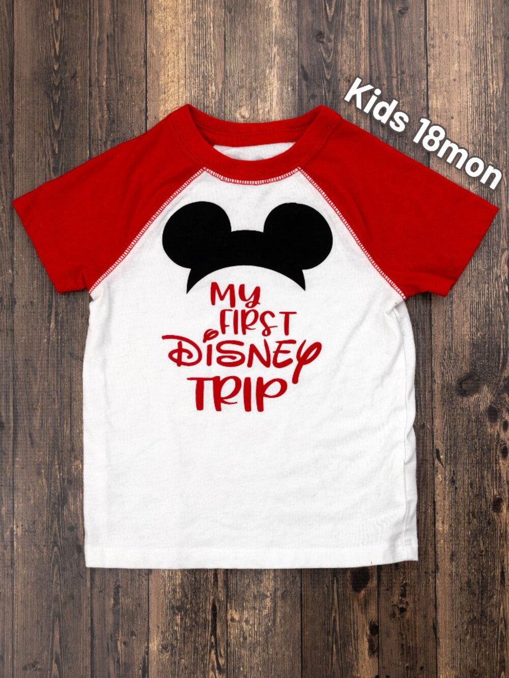 Cat and Jack - My First Disney Trip Shirt, 18mon